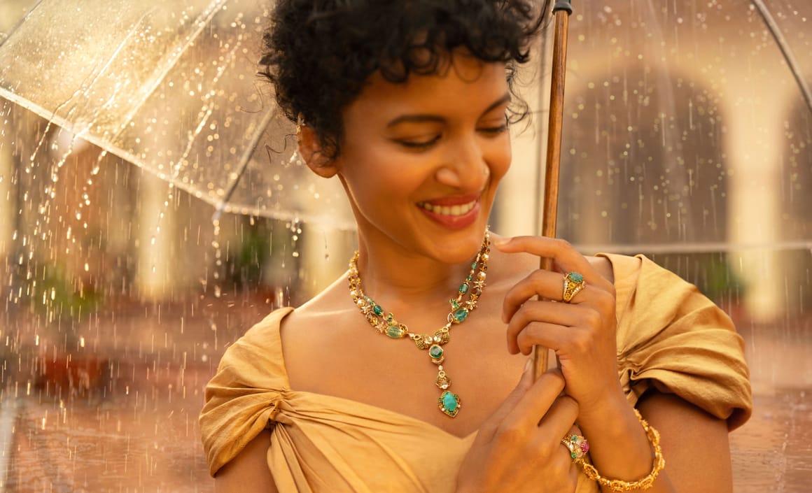 Zoya Rasika Serene Heart Necklace