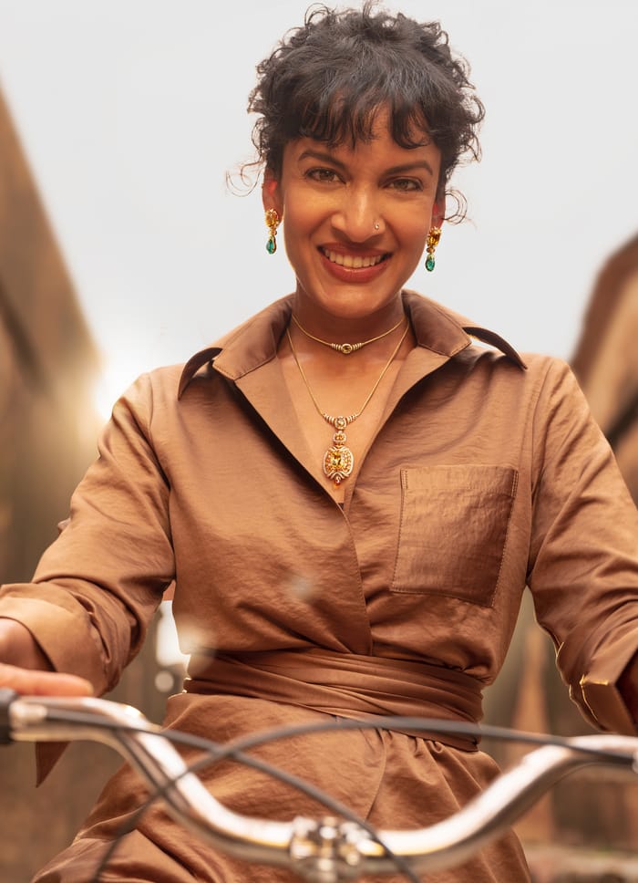 Zoya Rasika Serene Heart Necklace