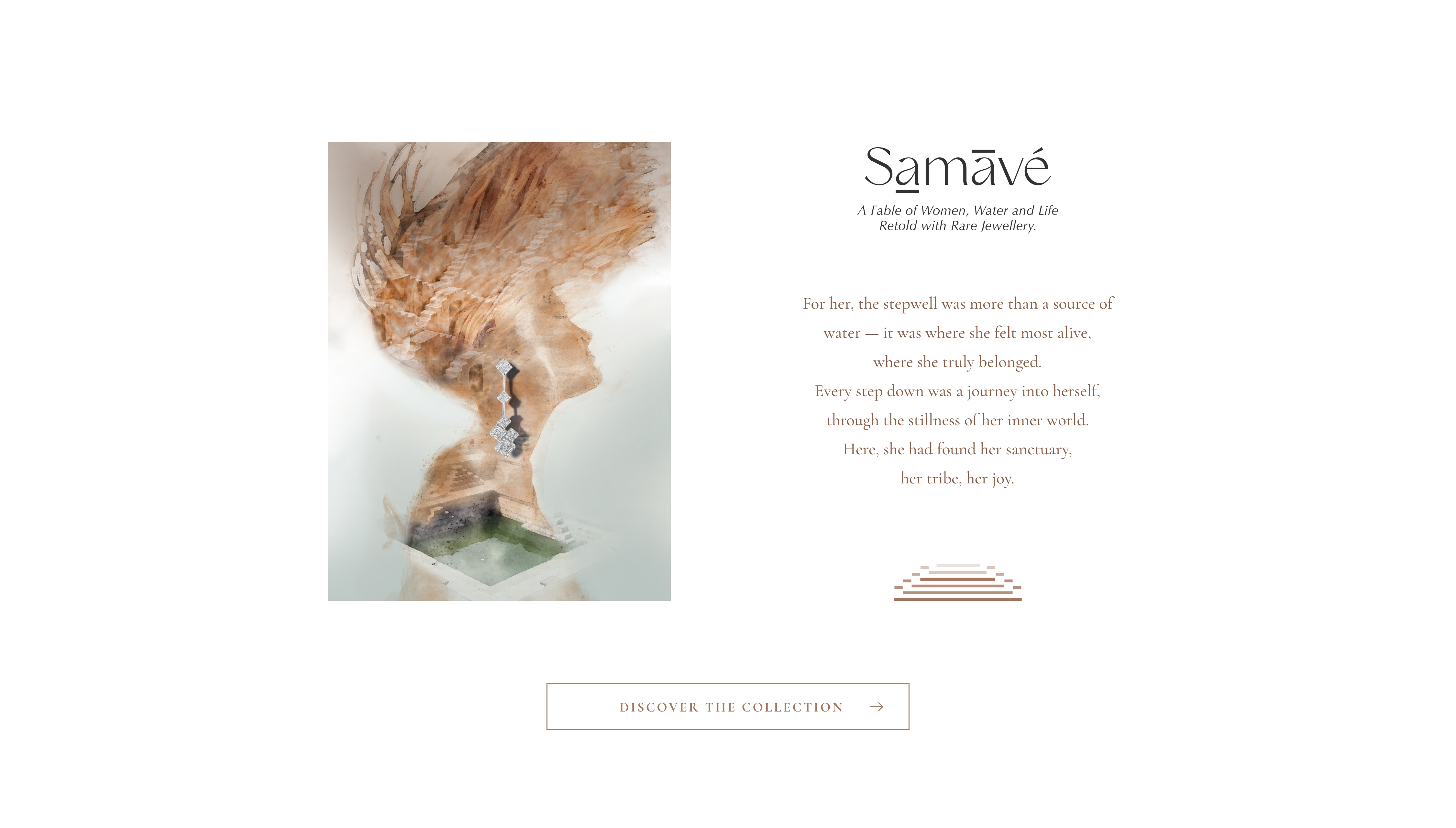 Samave by Zoya Autograph Collection inspired by Indian stepwells