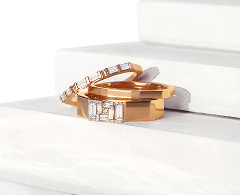 White gold diamond ring from the Samave Autograph Collection by Zoya